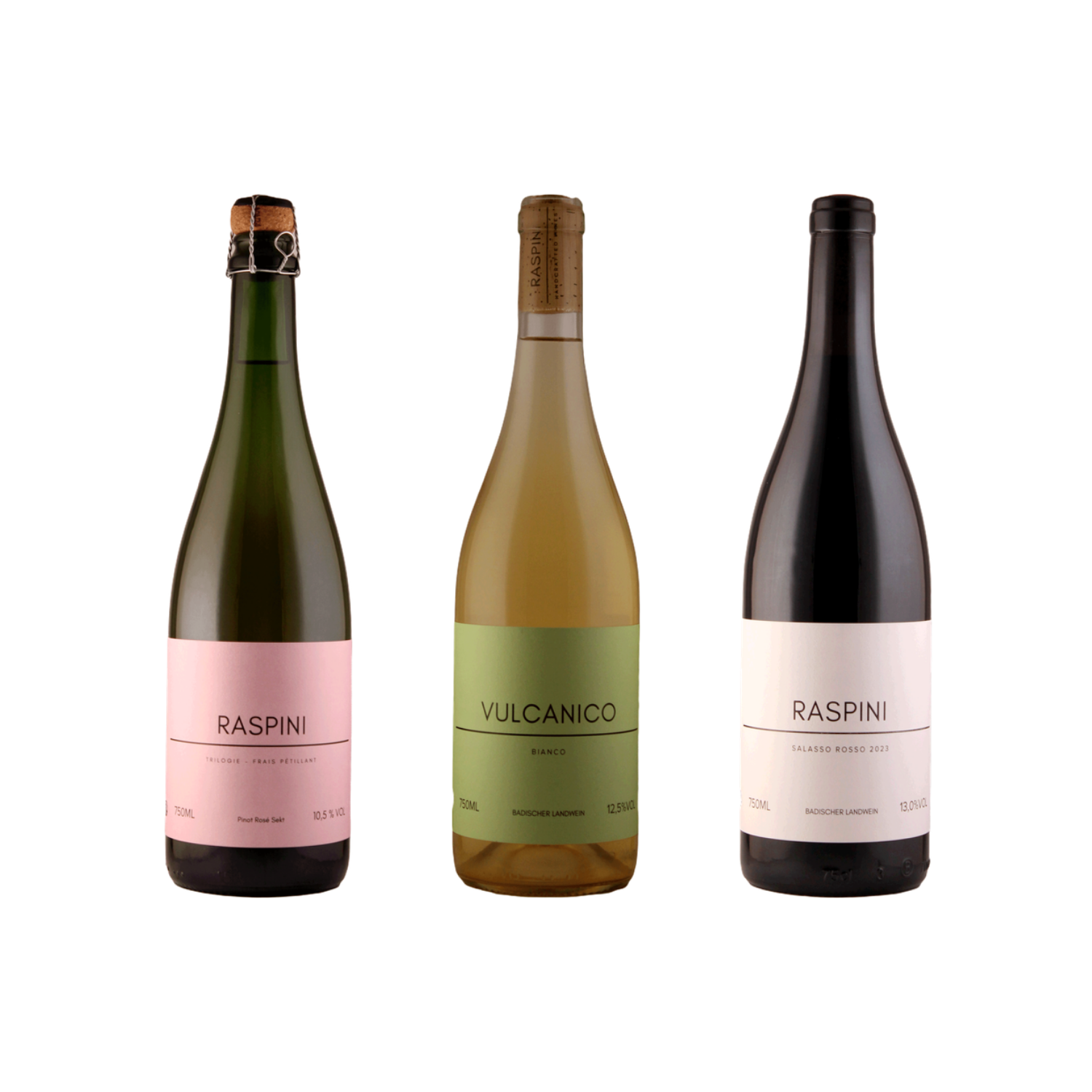Trilogie Sekt, Vulcanico Bianco & Salasso Rosso